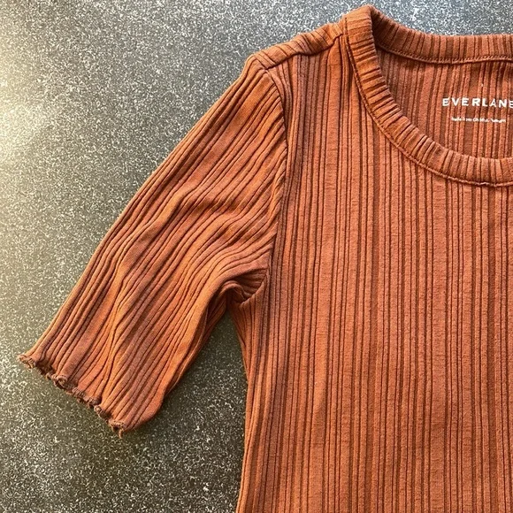 Everlane Chocolate Brown Midi Dress Size Women’s Small (S) - Picture 5 of 10